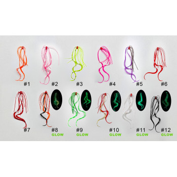 Pregio Ανταλλακτικές Τρέσες Curly για Tai Rubber SK-109