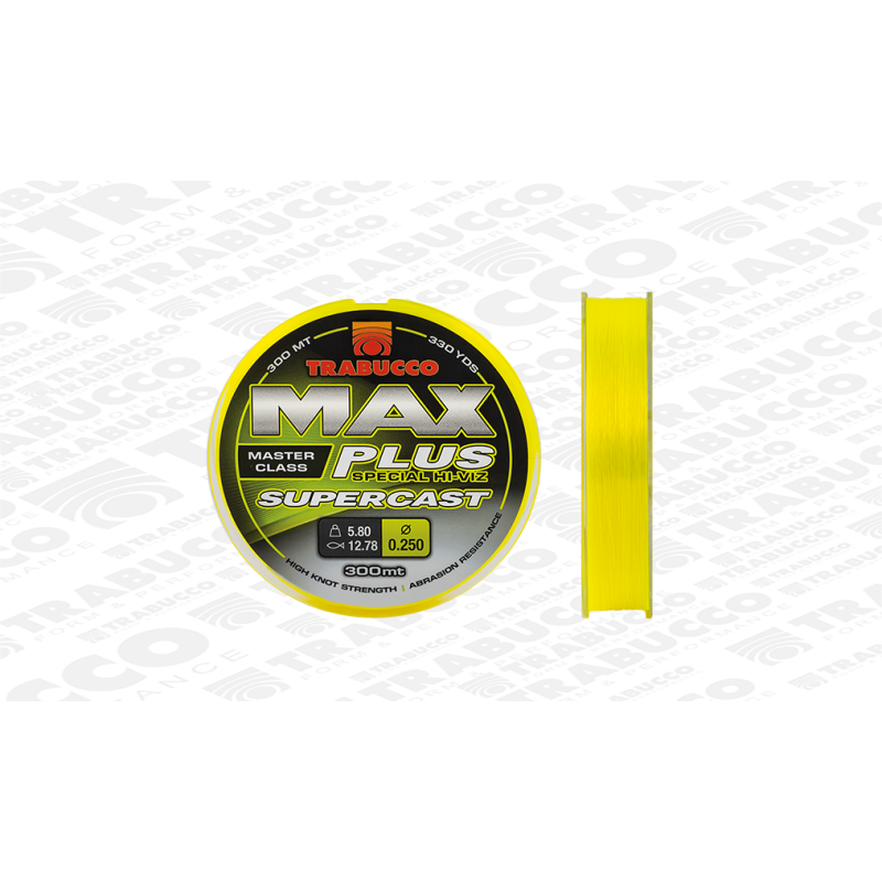 Πετονιά Trabucco Max Plus Line Super Cast 300m Πετονιά Trabucco Max Plus Line Super Cast 300m